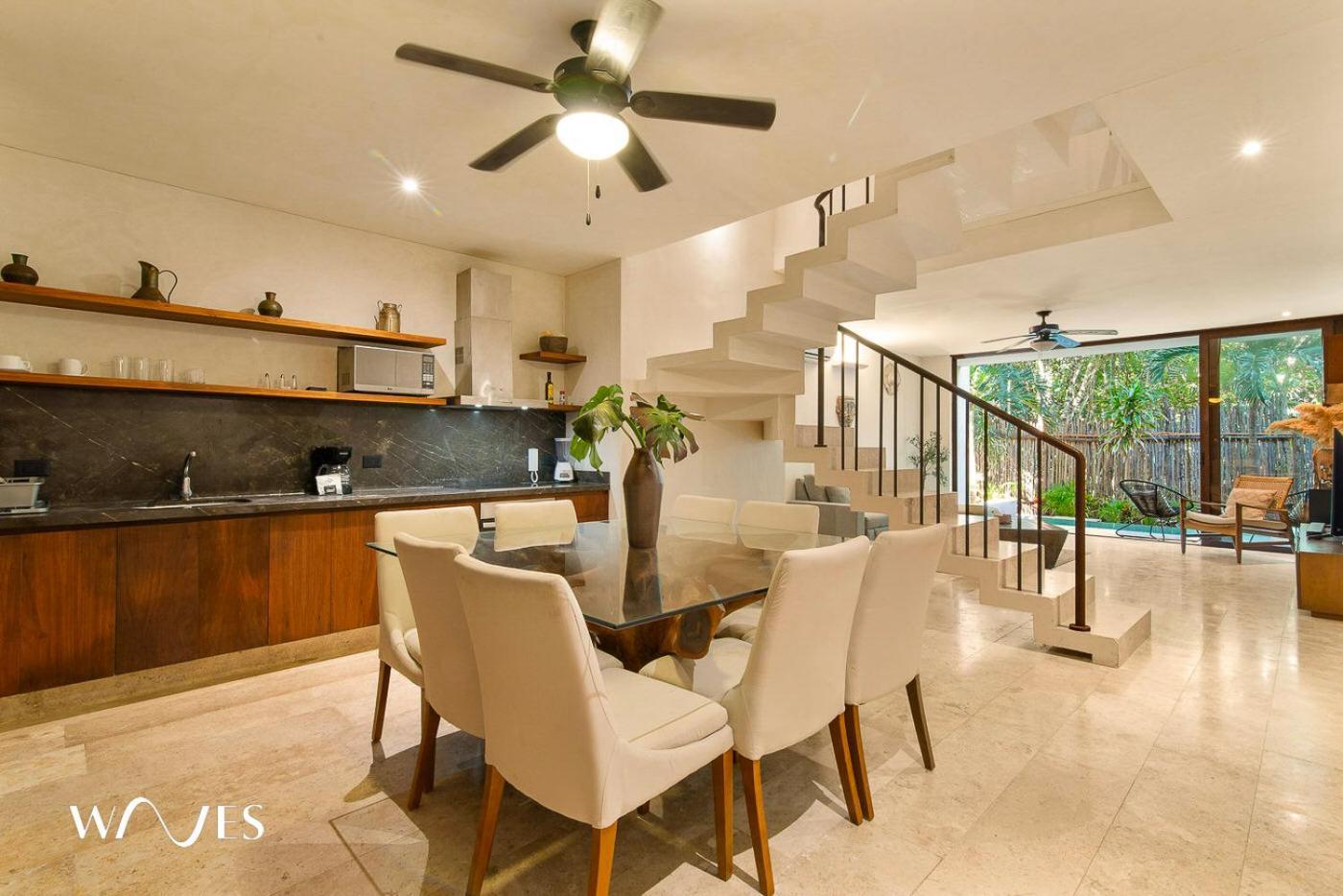 2 Br. Ph Wprivate Pool In Luxury Gated Community Tulum