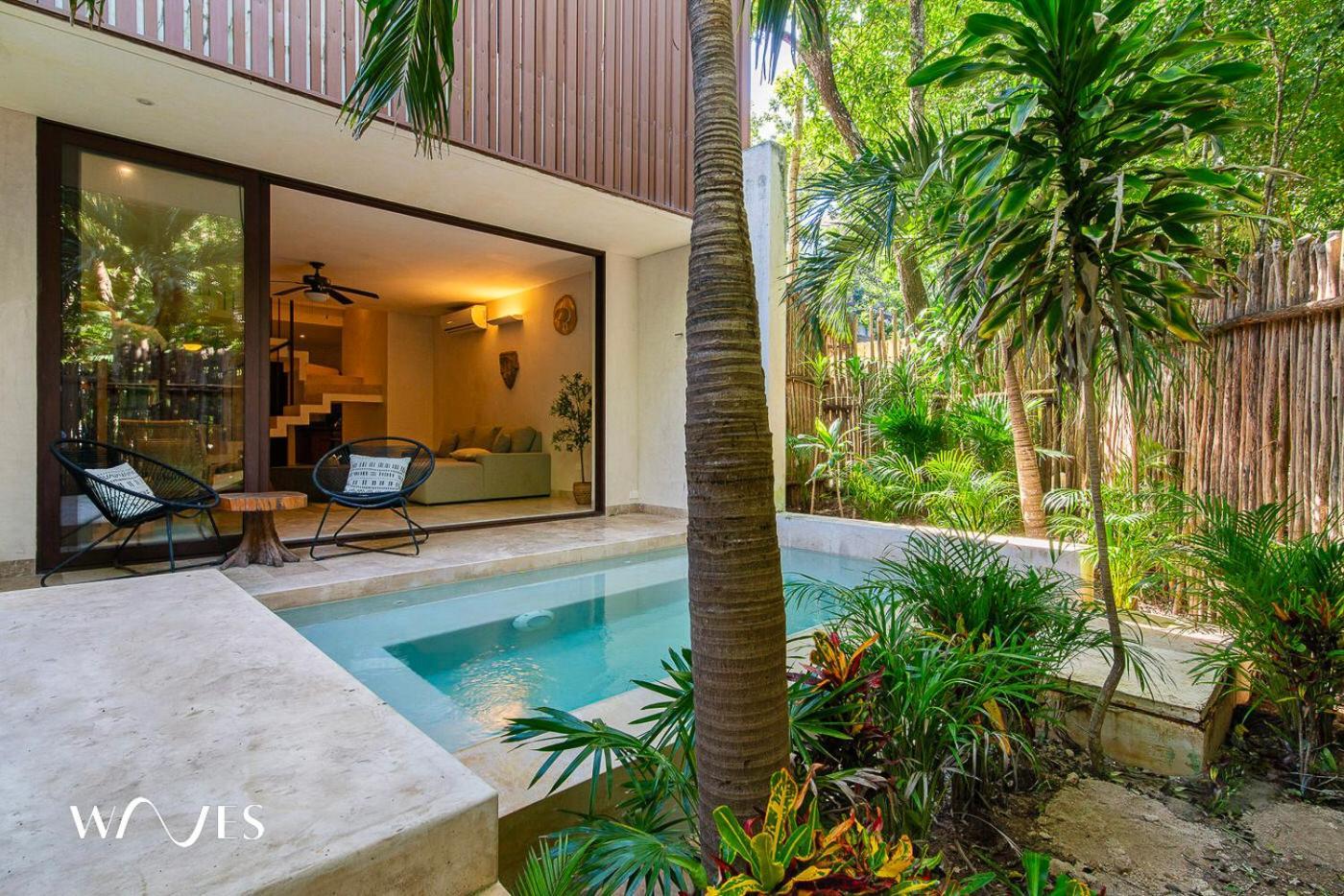 2 Br. Ph Wprivate Pool In Luxury Gated Community * Tulum