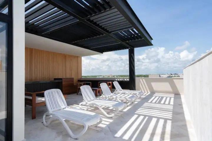 Amazing Loft With Sky Pool In Aldea Zama Apartment *