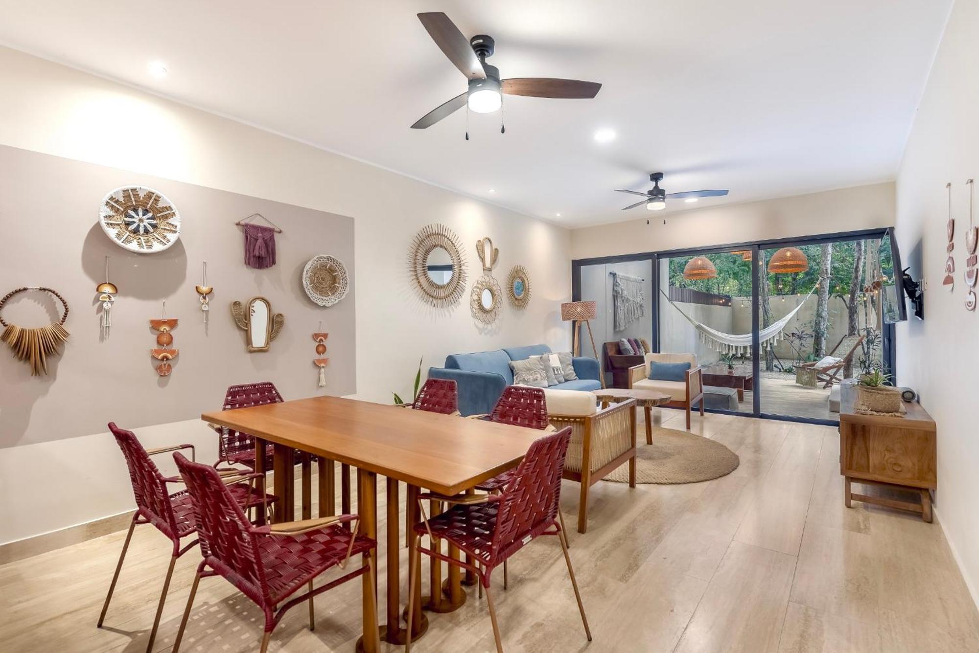 Private & Infinity Pool, King Bed, Sauna, Gym & Apartment Tulum