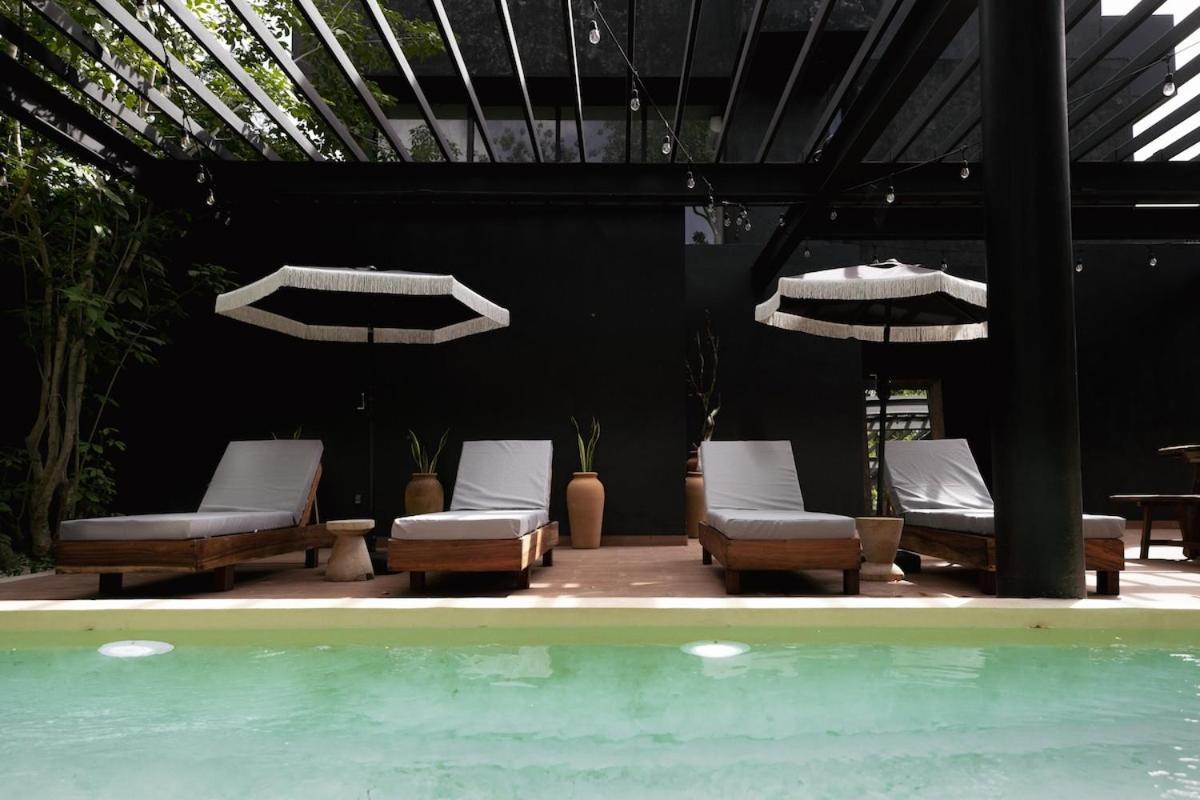 Spacious Luxury Design 5br - 3 Pools & Rooftop, Bbq, Free Bikes, Close To Villa Tulum