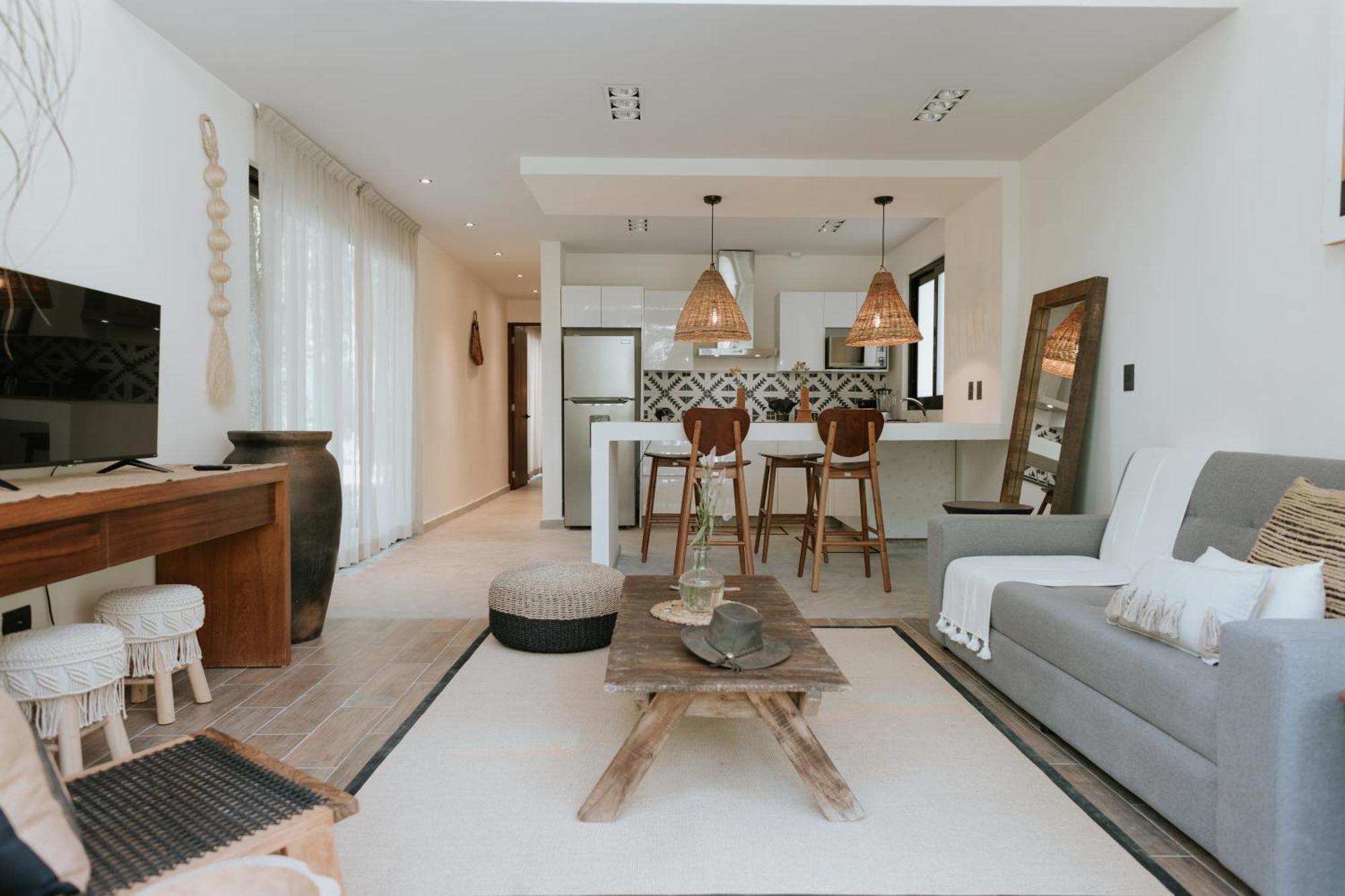Boho-chic 1br Nook Apartamento
