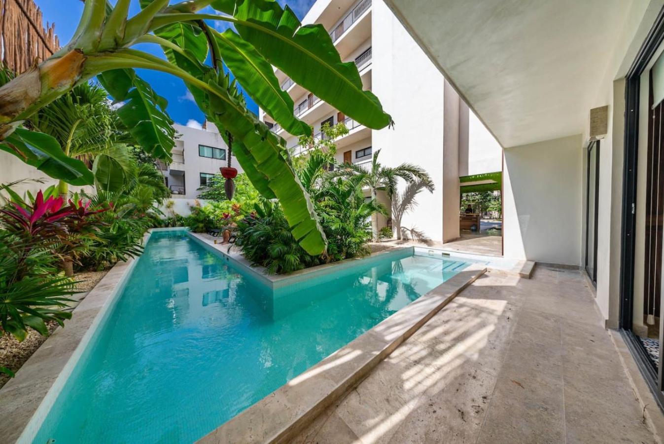 2 Bedroom With Direct Walk-out To Pool, Sauna, And Gym Tulum