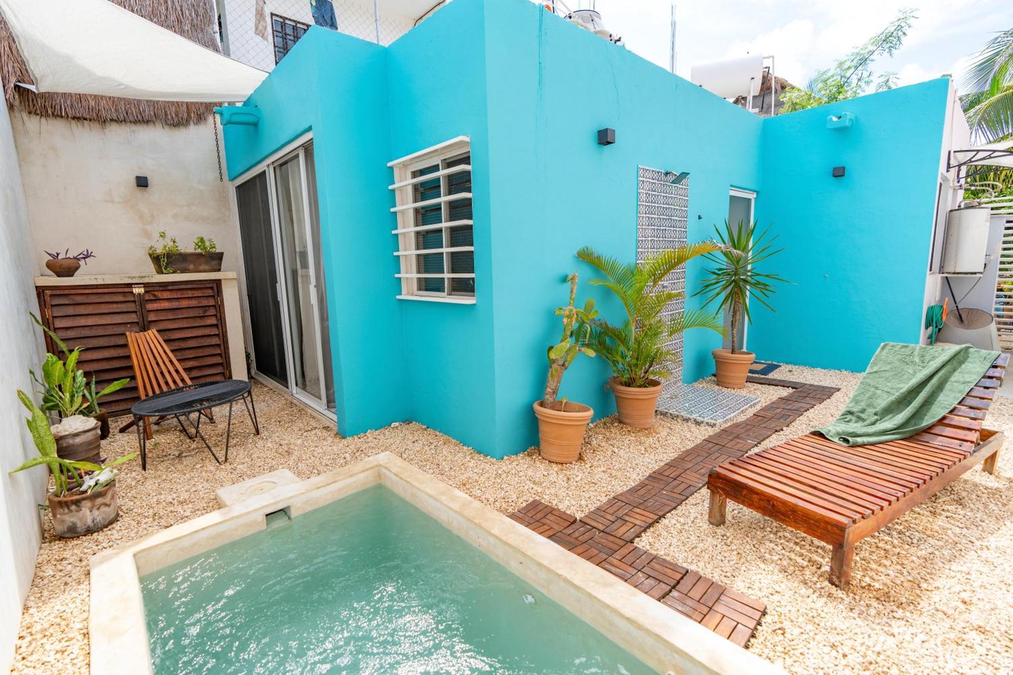 1Br 1Ba House With Private Pool In Tulum Downtown * Tulum