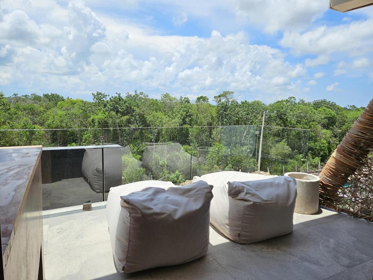 Ph Balcony With Jacuzzi, Gym & Pool Tulum