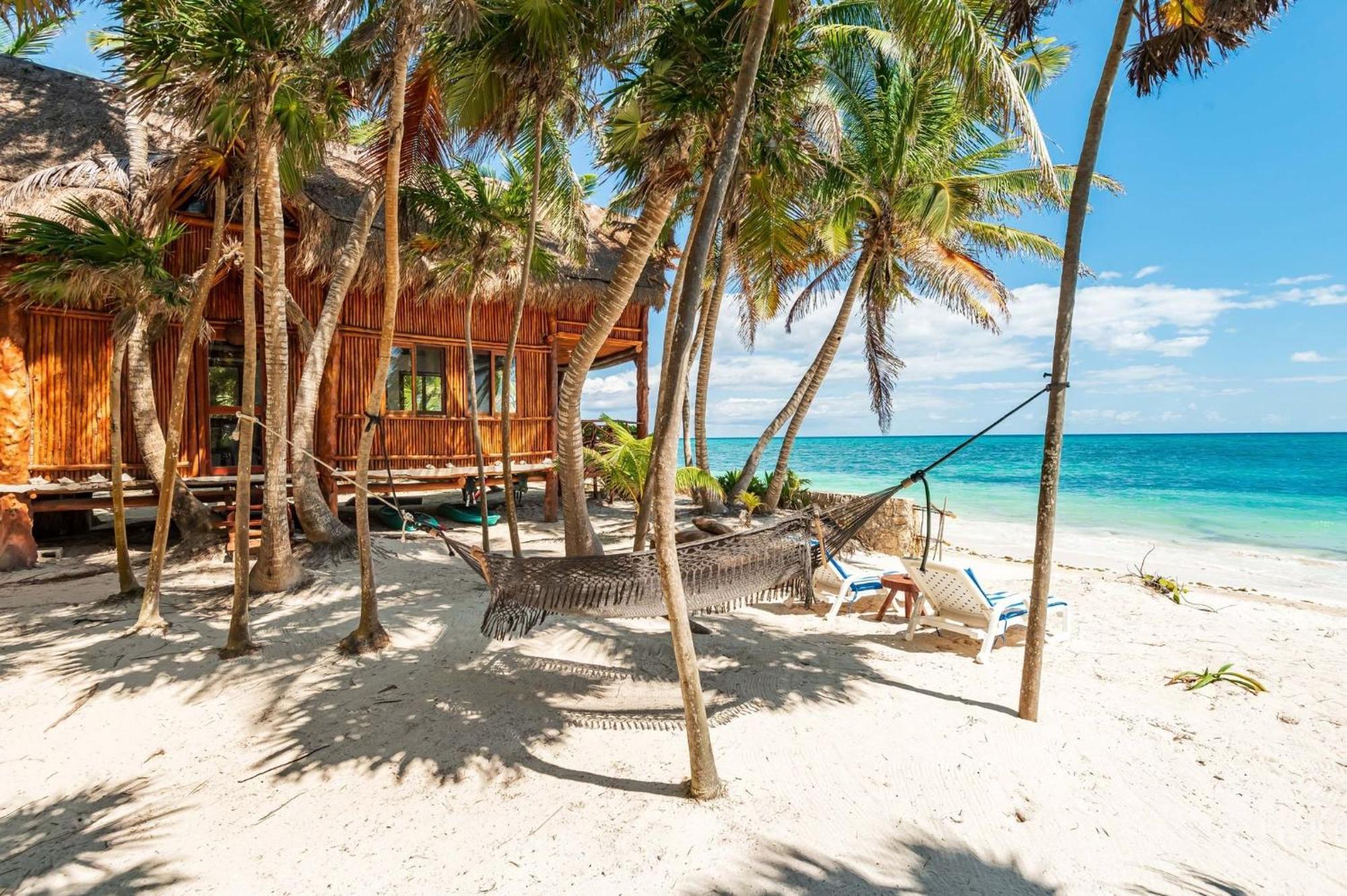 Amazing Eco Palapa At Private In Sian Kaan. Holiday home