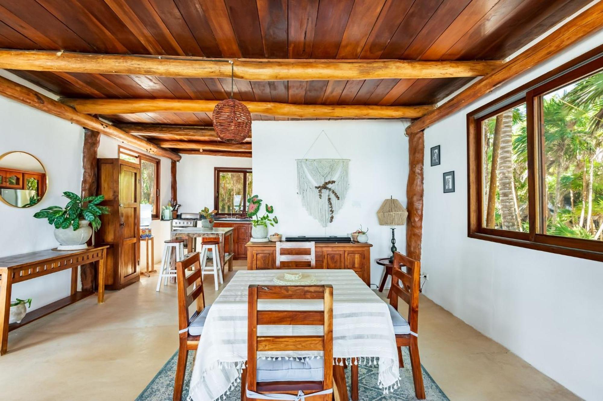 Amazing Eco Palapa At Private In Sian Kaan. Holiday home