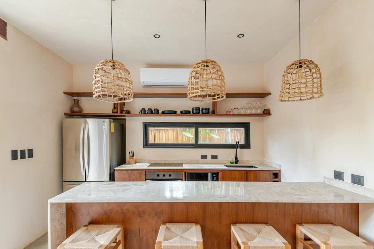 Bambu Con Alberca Privada En Villa Tulum