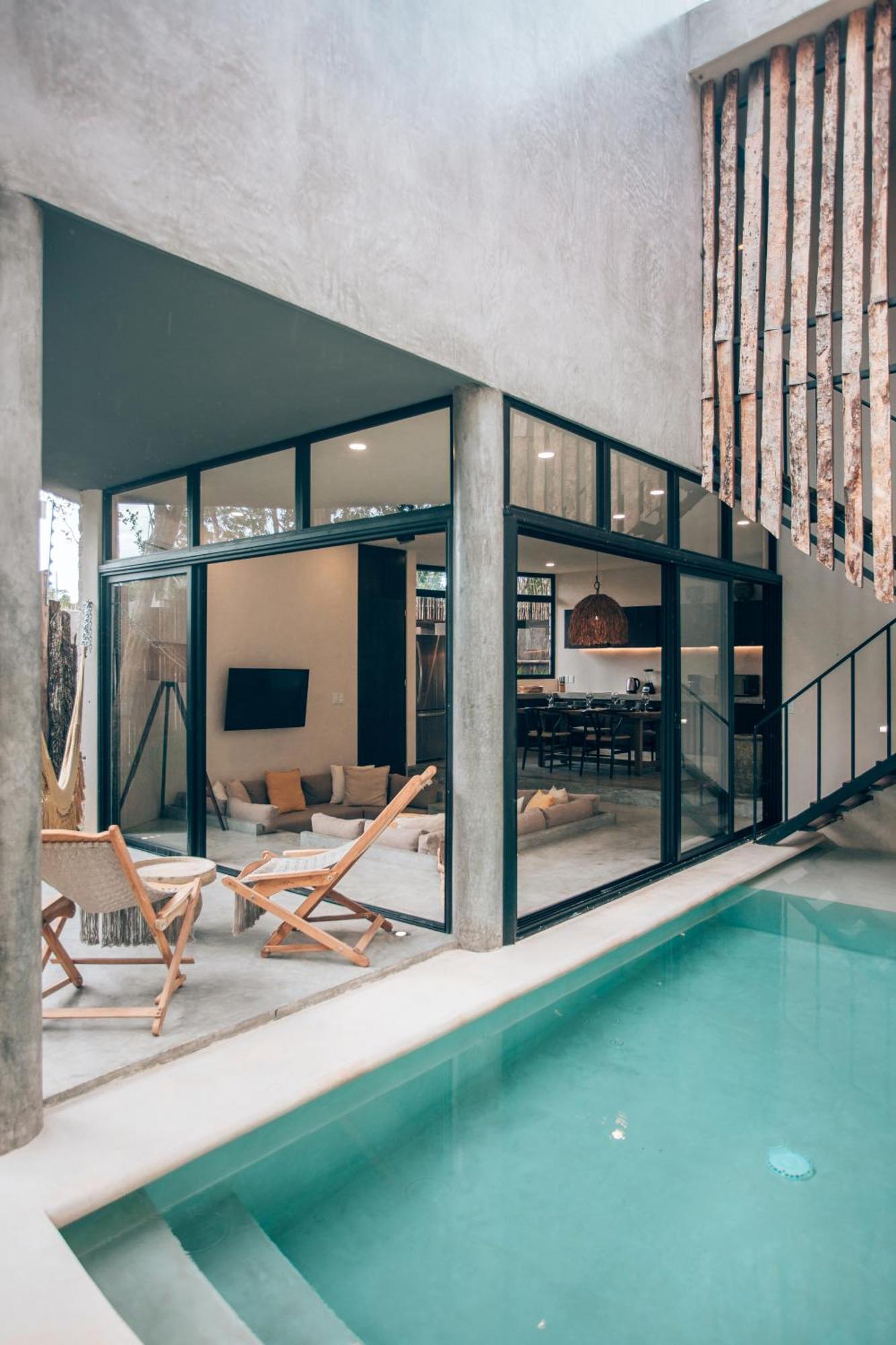 Villa Jungle Boho - Pvt Pool -100mbs -concierge 8b Tulum