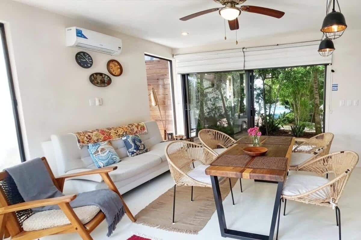 Apartment Private Yard & Cool Tub Wifi 1 Bed 3 Guest Tulum