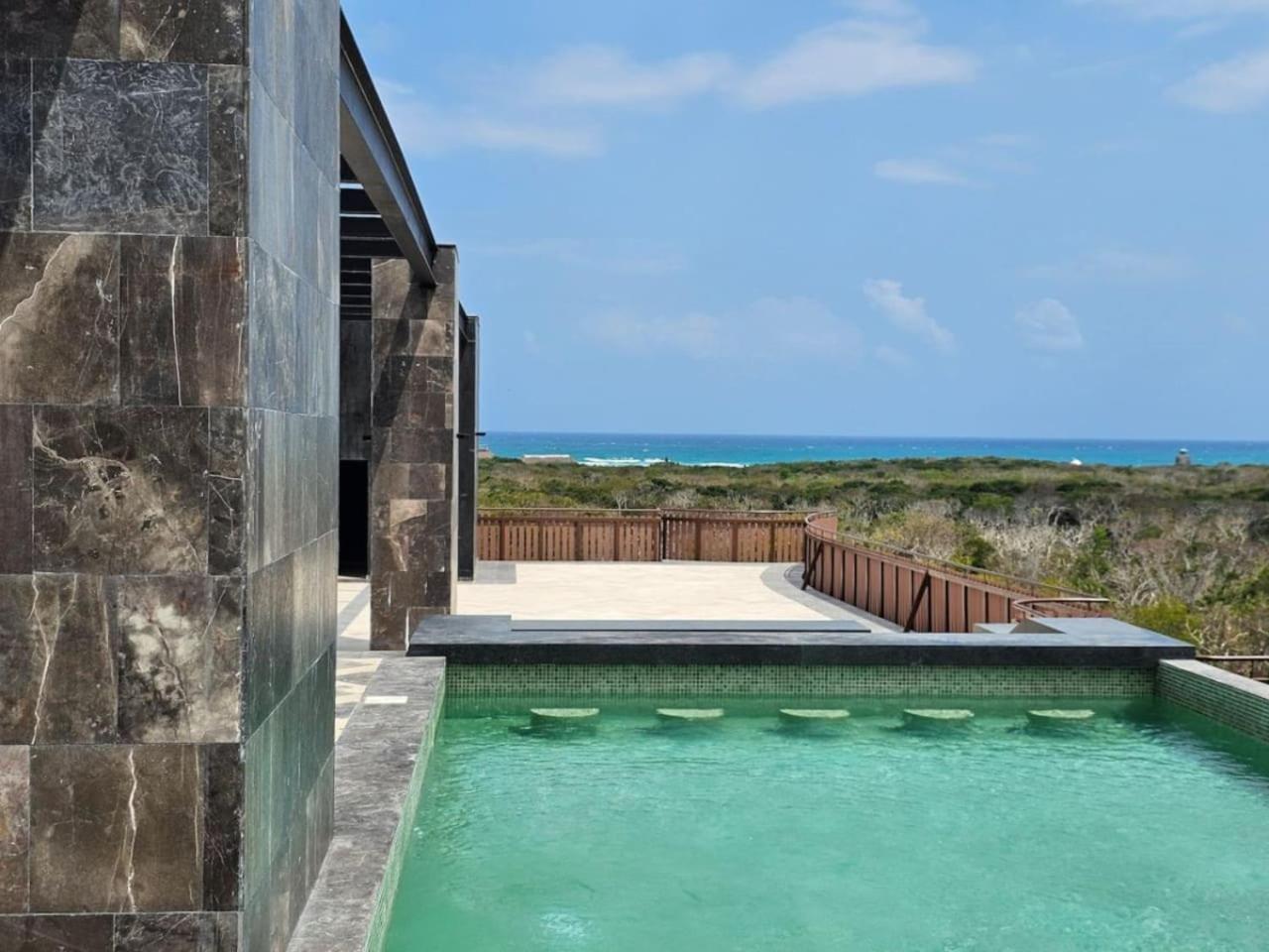 Amira Walking To The Tati Apartment Tulum