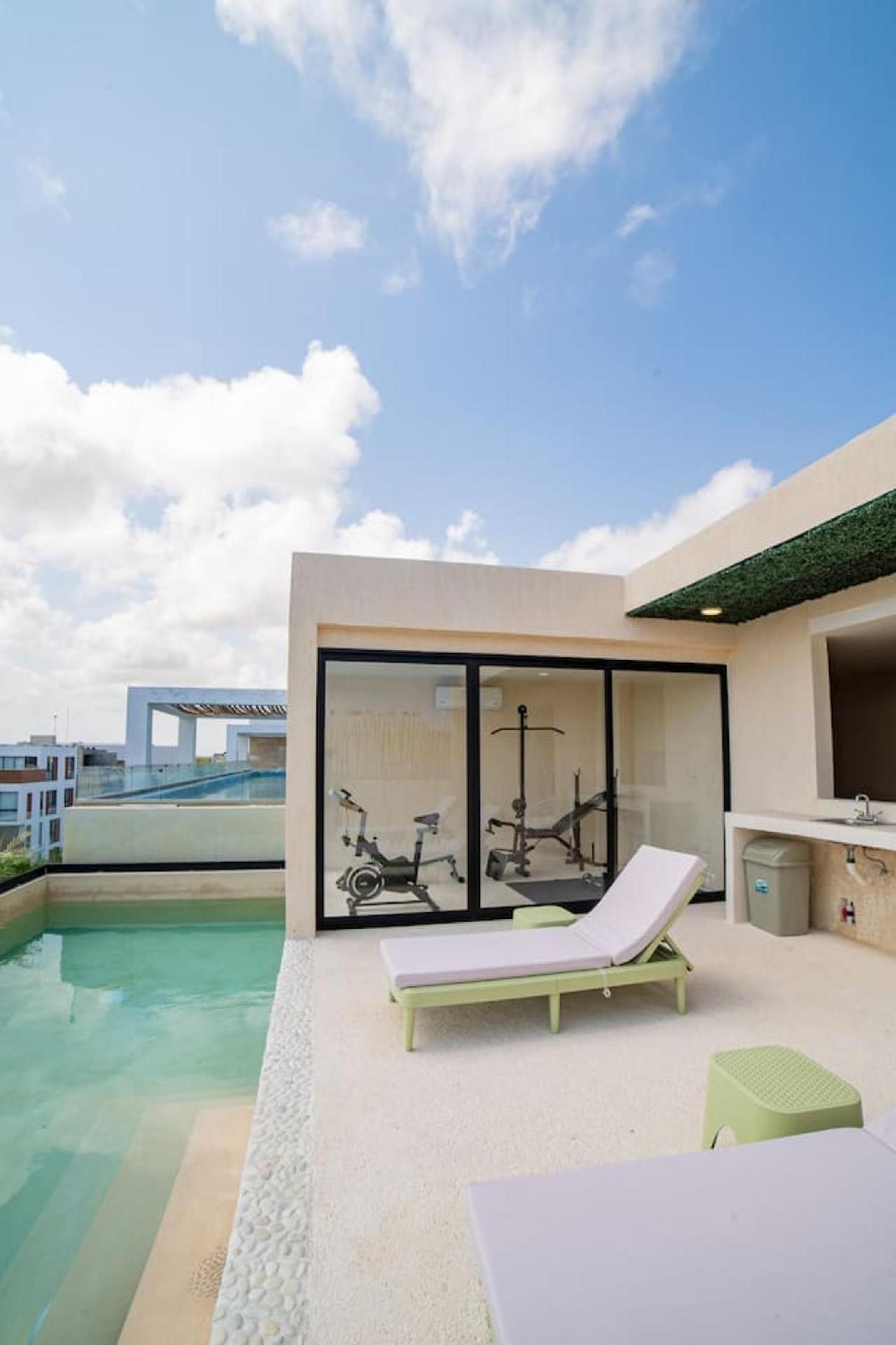 Crystal Stunning Penthouse With Private Pool Tulum
