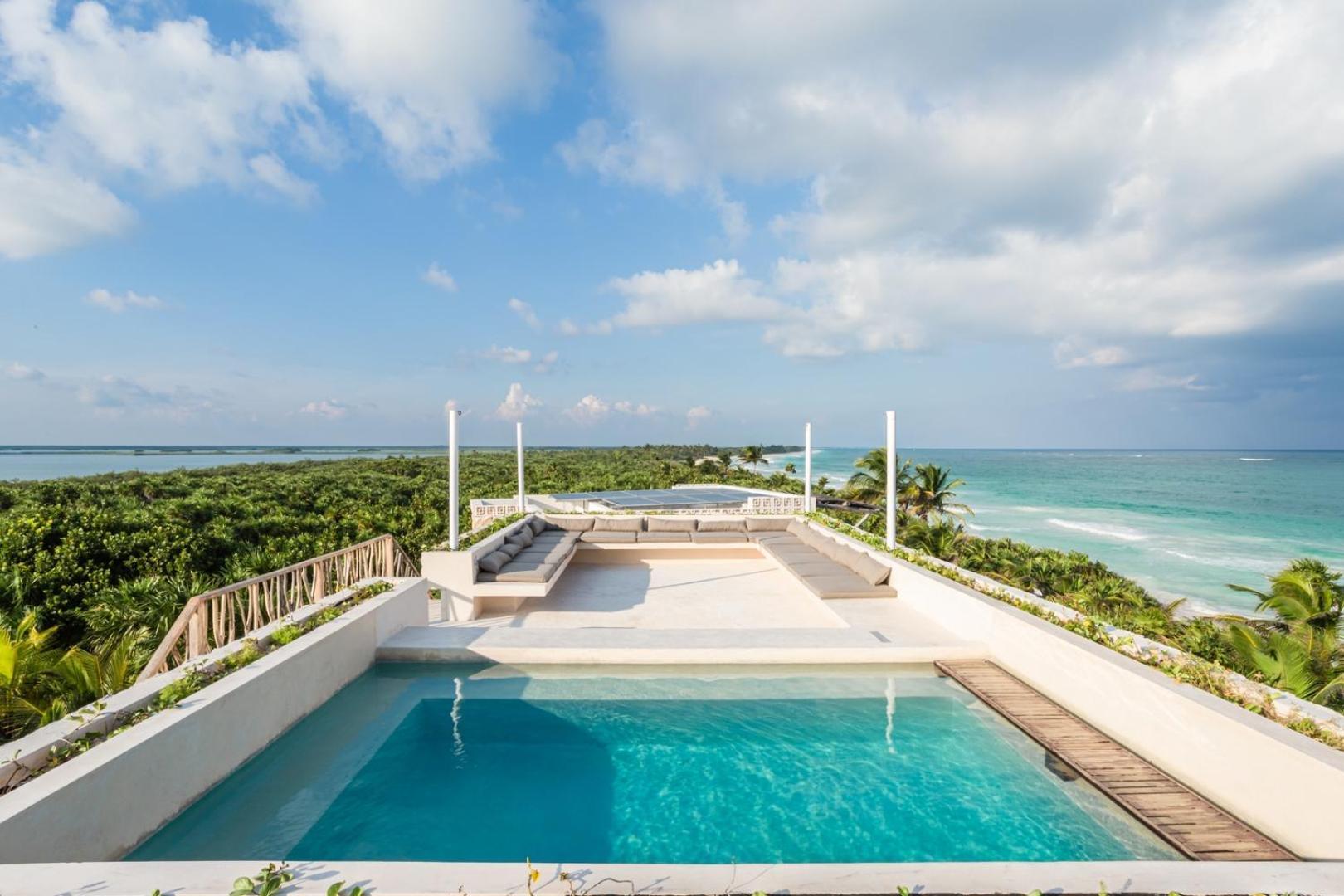 Villa Anana Casa Kaab Kaan Rooftop Pool Beachfront Tulum