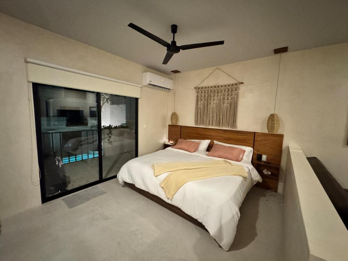 Jungle Loft With Pool And Rooftop Near And Cenotes And Dowtown! Fast Wifi! Perfect For Expats Tulum