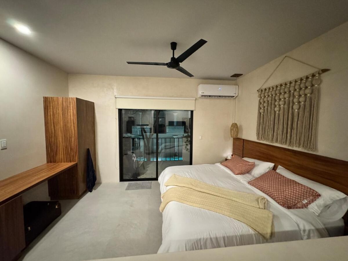 Apartment Jungle Loft With Pool And Rooftop Near And Cenotes And Dowtown! Fast Wifi! Perfect For Expats Tulum