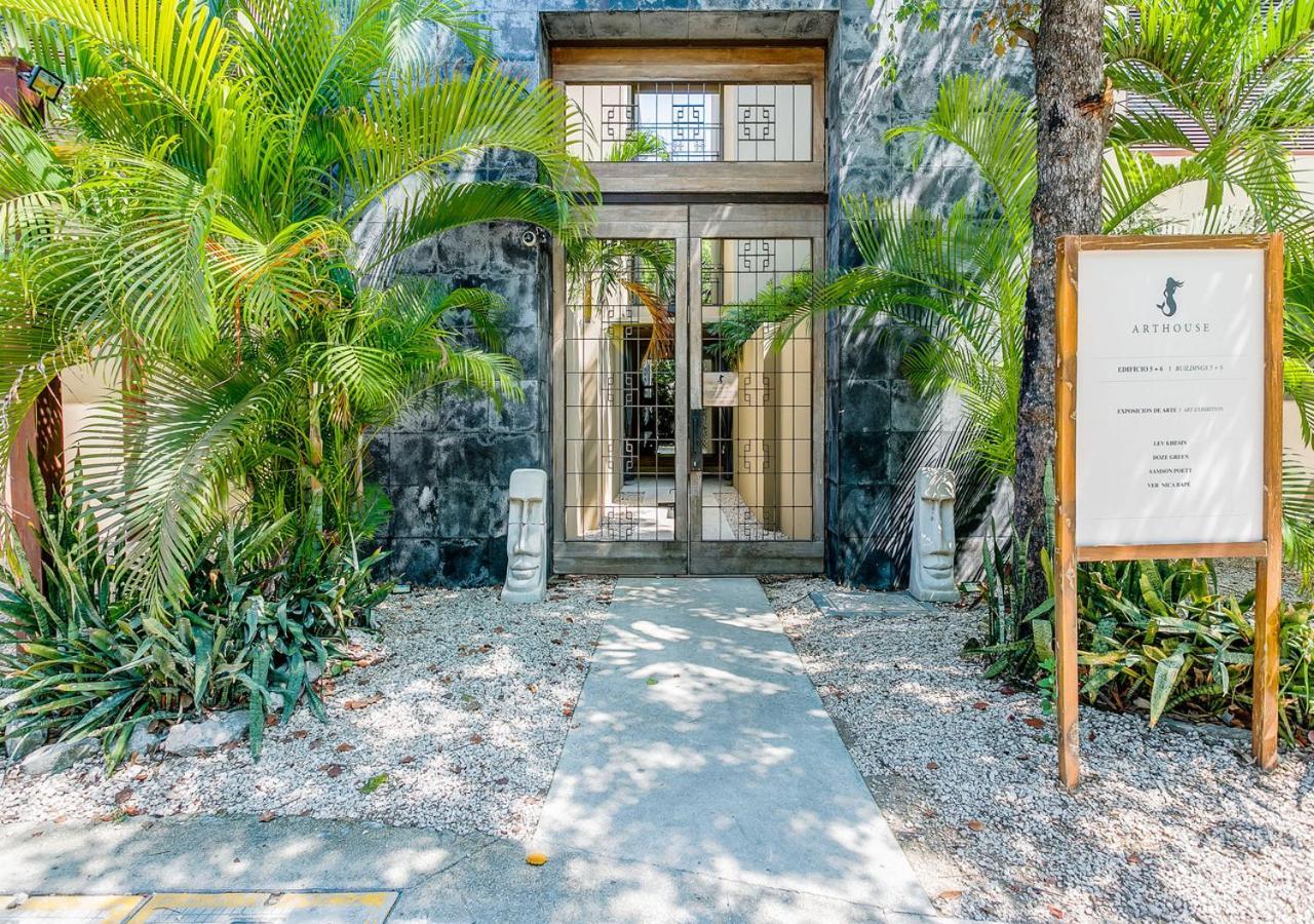 Luxurious Oasis Jacuzzi With Art Gallery And Pool Apartamento Tulum