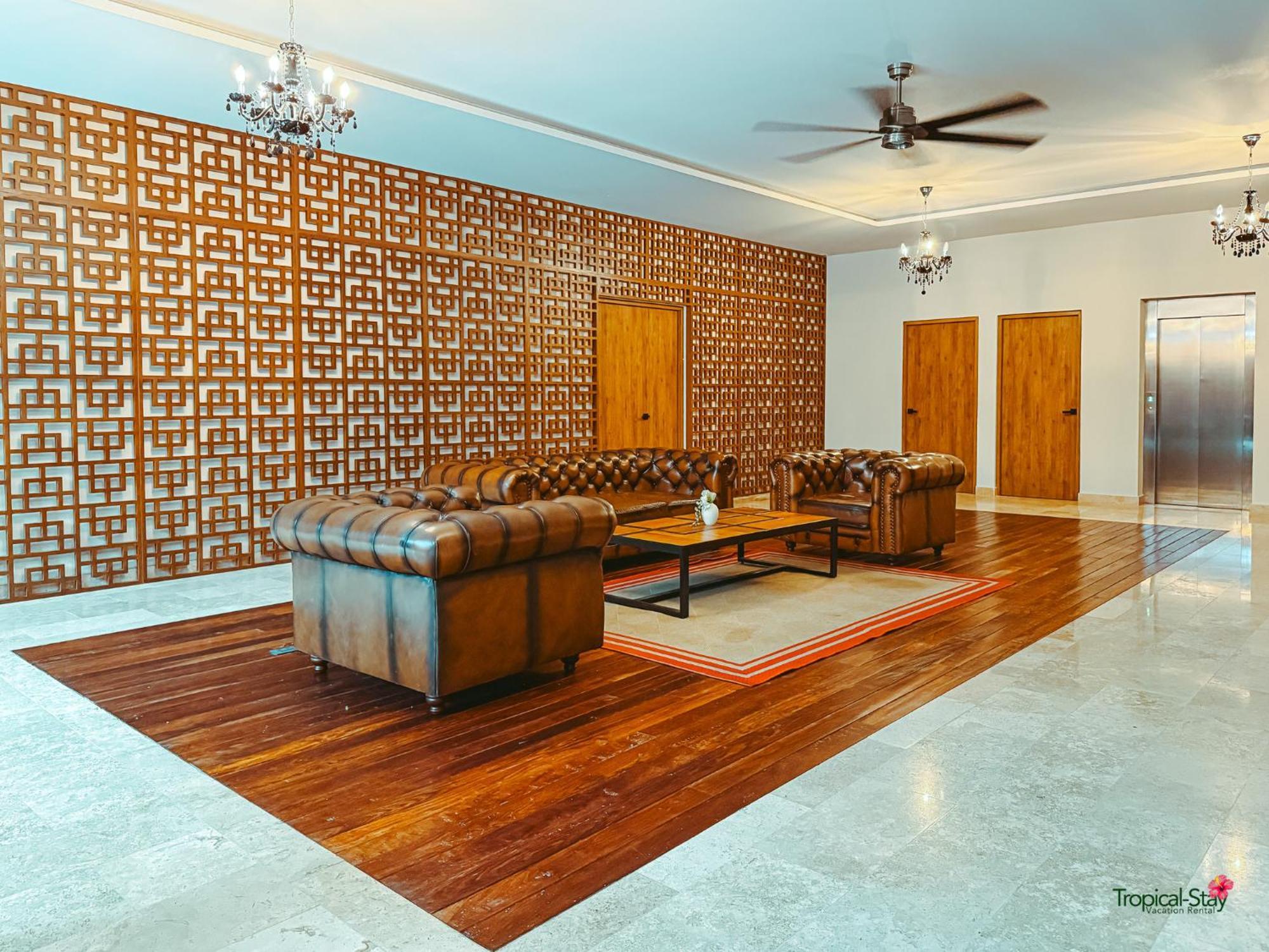 Aldea Zama King Bed Sofa Kitchen Full Gym Wifi Cinema Apartment *