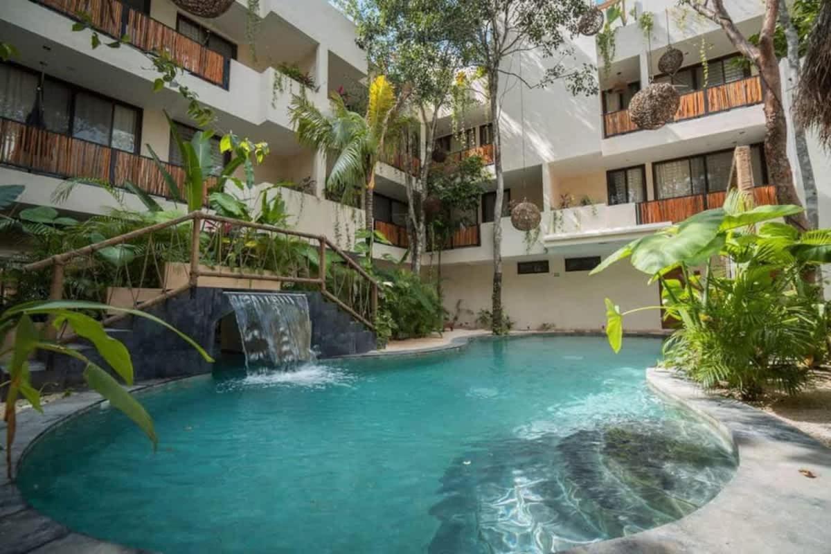 Getaway - 1br With 2 Queen Beds Pool Office Area & Gym Tulum