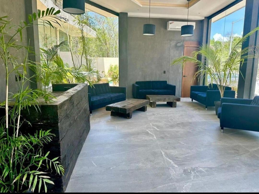 Close To The Quiet Modern Laundry Roof Pool Apartment Tulum