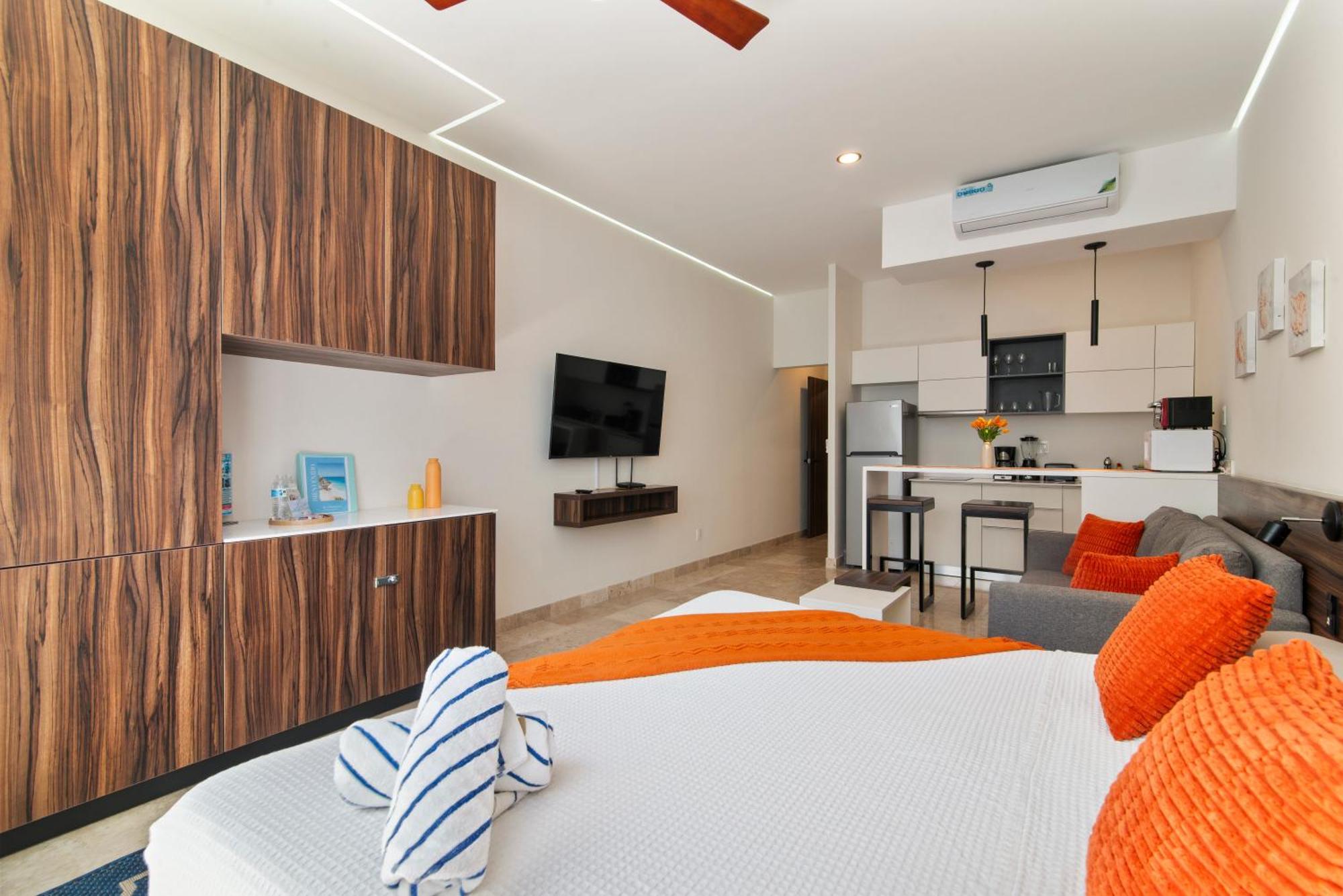 Apartamento Estudio Totalmente Equipado Aldea Zama *