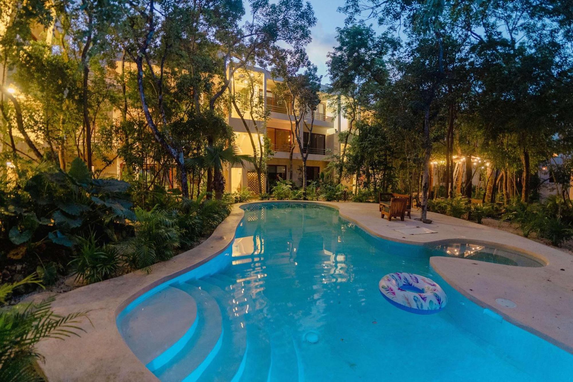 Ahal Luxe 3br Penthouse Haven With Private Rooftop Pool & Plunge Pool Сasa de vacaciones Tulum