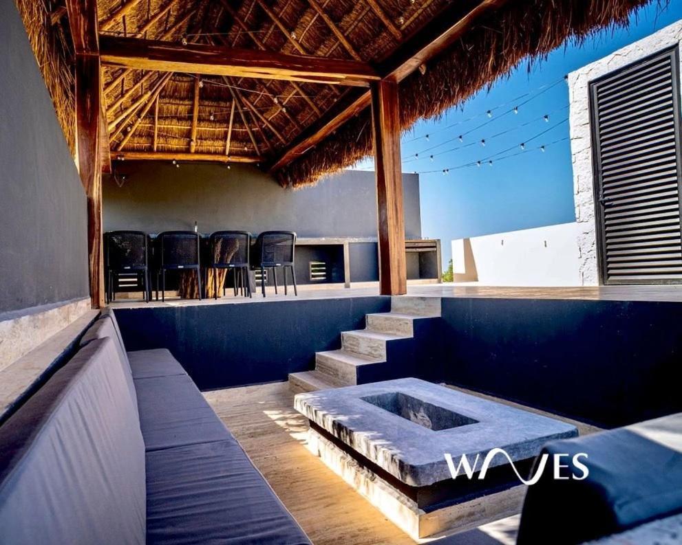Natural Lighted Boho Chic With Private Pool By Waves Apartment Tulum