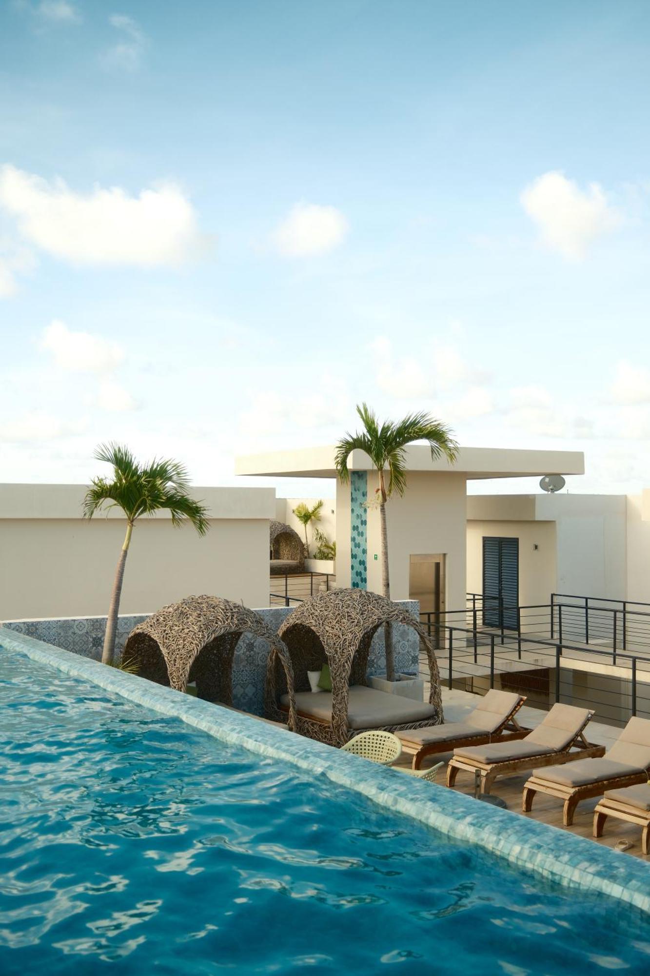 Downtown Penthouse With Private Pool, Rooftop Pool And Gym, Short Distance From Beaches, Restaurants & Nightlife