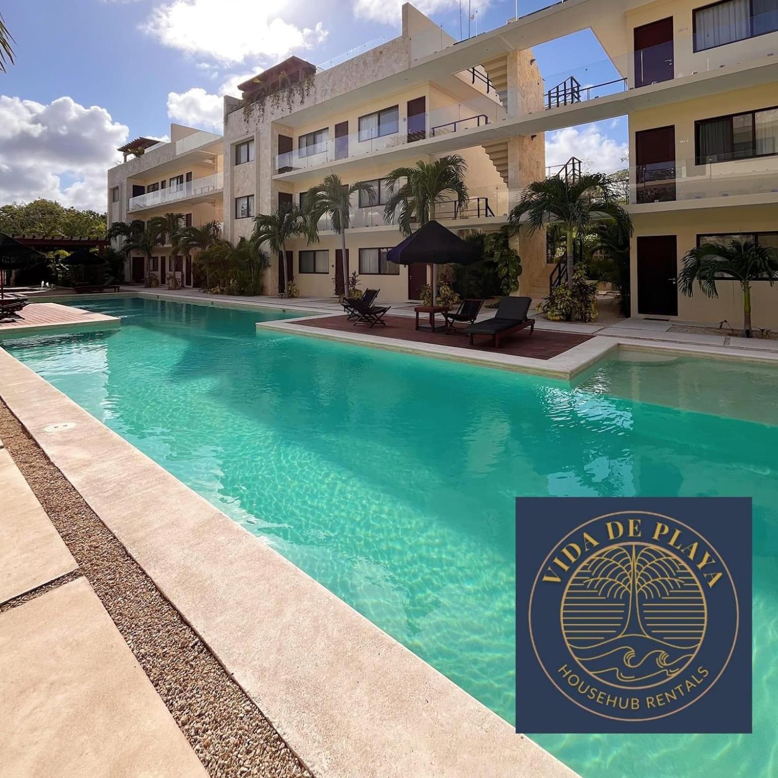 Apartment Blue Luxury, Alberca Central, Cocina Equipada Tulum