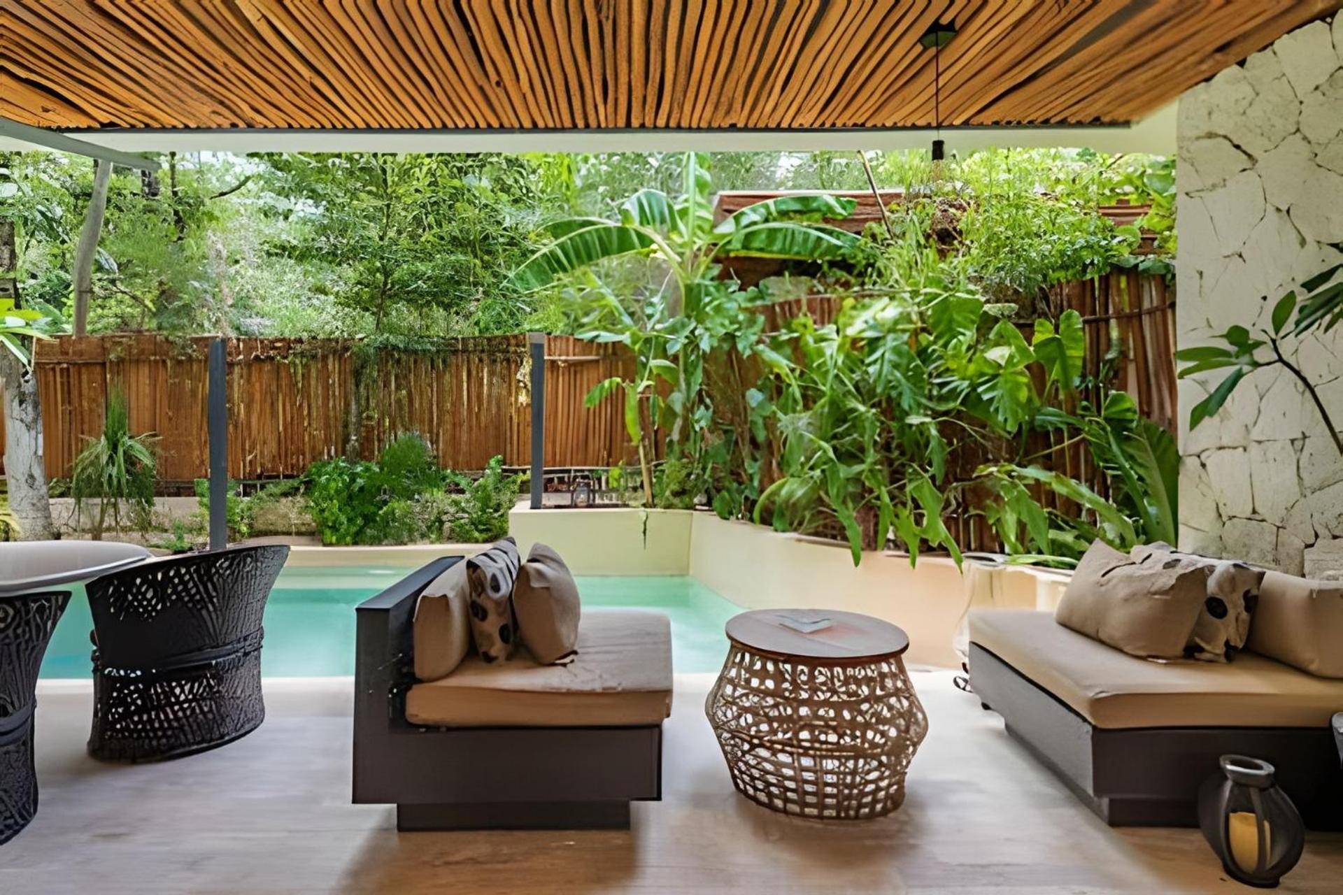 •| Boutique Swim Up En P/6 • Naaj Tun• Apartment Tulum