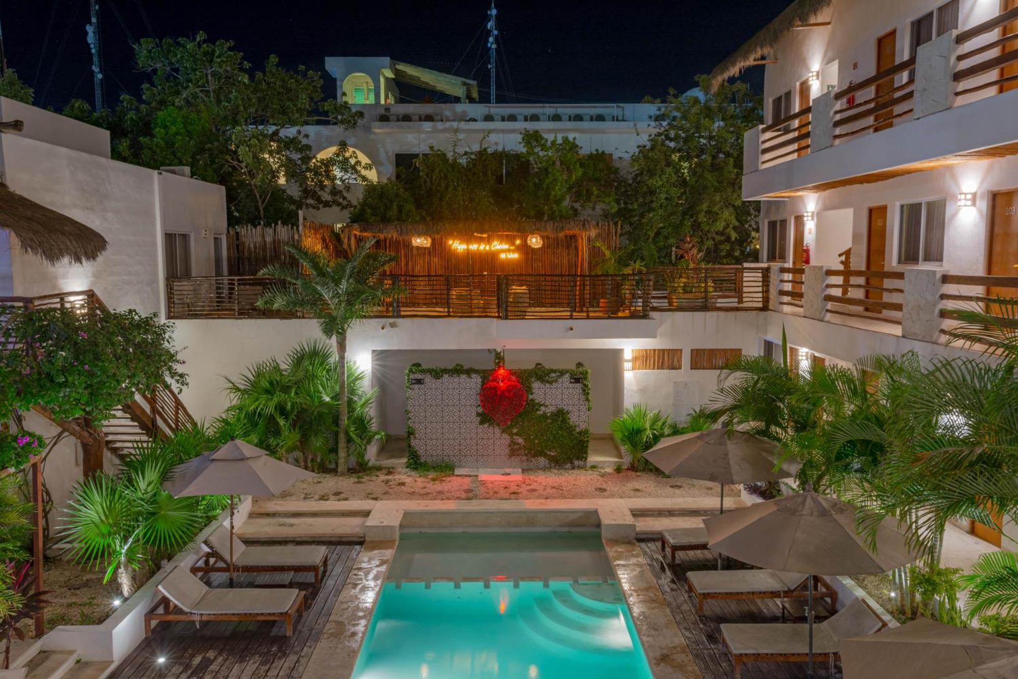 Collection O Kaab Boutique Tulum Centro, Pool And Parking Tulum