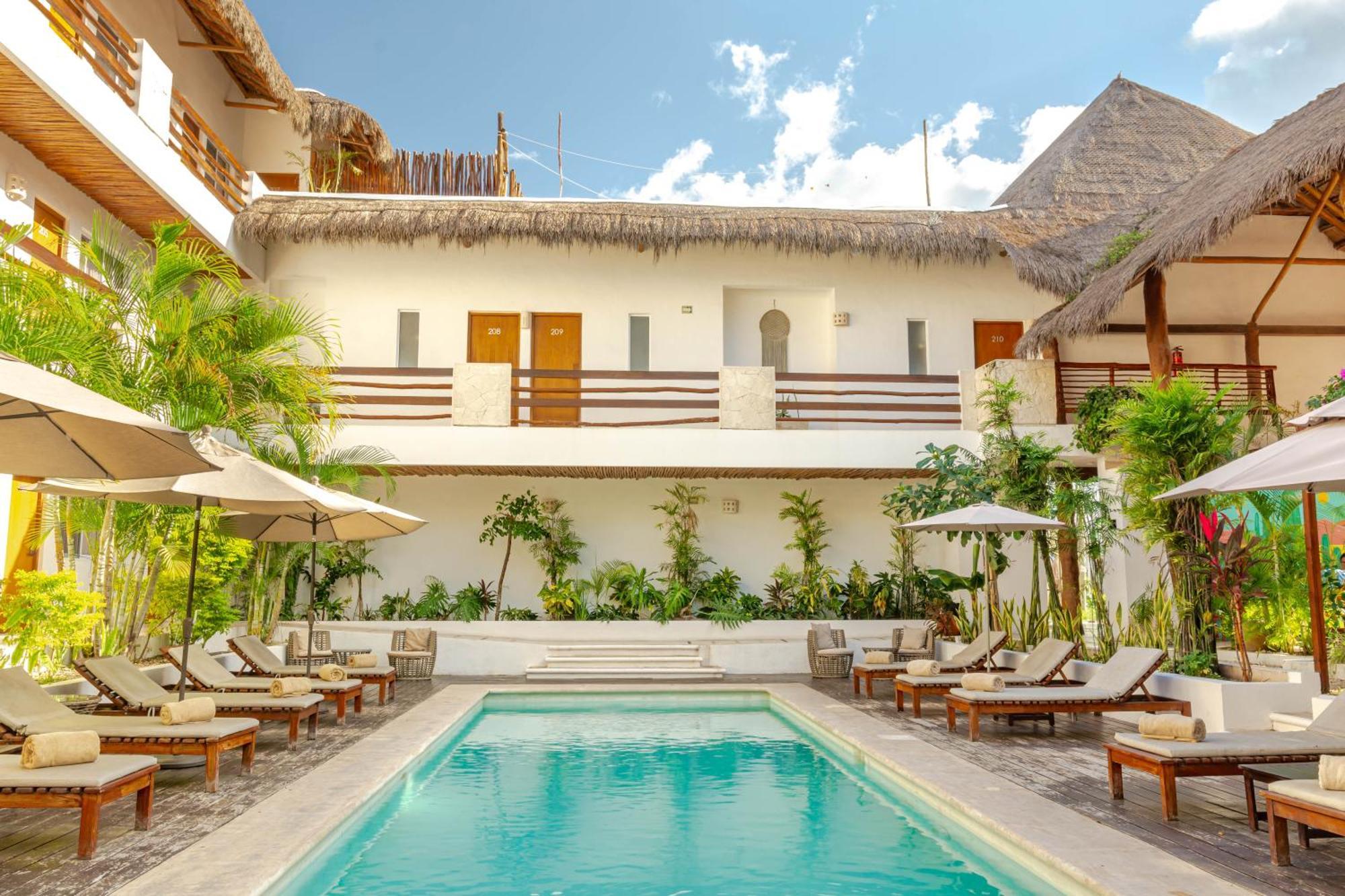Collection O Kaab Boutique Tulum Centro, Pool And Parking 4* Tulum