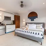 Estudio Tranquilo En La Veleta Con Jardin, Alberca, Gimnasio Y Cerca Del Centro De Tulum A111