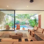 Elegant Boho Style Villa Jungle Views In Rooftop Deck & Outstanding Raw Pool In Holistika