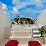 Private Rooftop Studio With Pool - Tulum La Veleta - A307