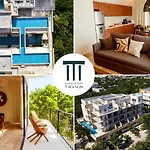 2br With Fast Wifi Free Bikes, Rooftop, Pool, And Gym * Tulum