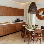 2br With Fast Wifi Free Bikes, Rooftop, Pool, And Gym Tulum