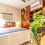 Apartamento Departamento 2 Recamaras Con Alberca Privada A 10 Minutos De La Playa