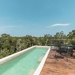 Tulum Bliss: Rooftop Pool & View