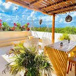 Lush Tulum Rooftop Condo With Ensuite Pool & Wifi