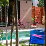 Shes Moody Tulum 3 Bed Penthouse With Yard Pools Rooftop Aircon 15 Minute Drive To The Beach