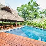 Aldea Zama Oasis: Private Pool With 24/7 Security Apartment *