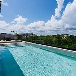 Apartment Penthouse With Private Jungle, Pool, Downtown Tulum