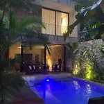 Villa Kaan In Holistika, - Private Pool, Garden & Rooftop Tulum