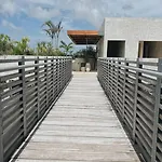 Infinity Pool In Veleta Apartment Tulum