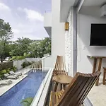 Nhoa 205b Lux 1br Pool View In Aldea Zama Apartment *