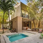Apartamento Serene 4br W Pool Hot Tub 1xfree Breakfast Tulum