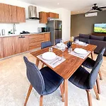2bd With Private Balcony & Jacuzzi Aldea Zama View Apartment Tulum