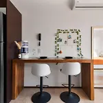 Vibra Bonito - Boho Chic Studio With Rooftop & Infinite Pool