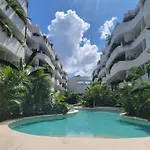 Estudio nuevo en Tulum 5 minutos de la playa con alberca y Gym