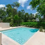 Casa Lush 3 Bedroom In Private Pool Rooftop Bbq Near Tulum